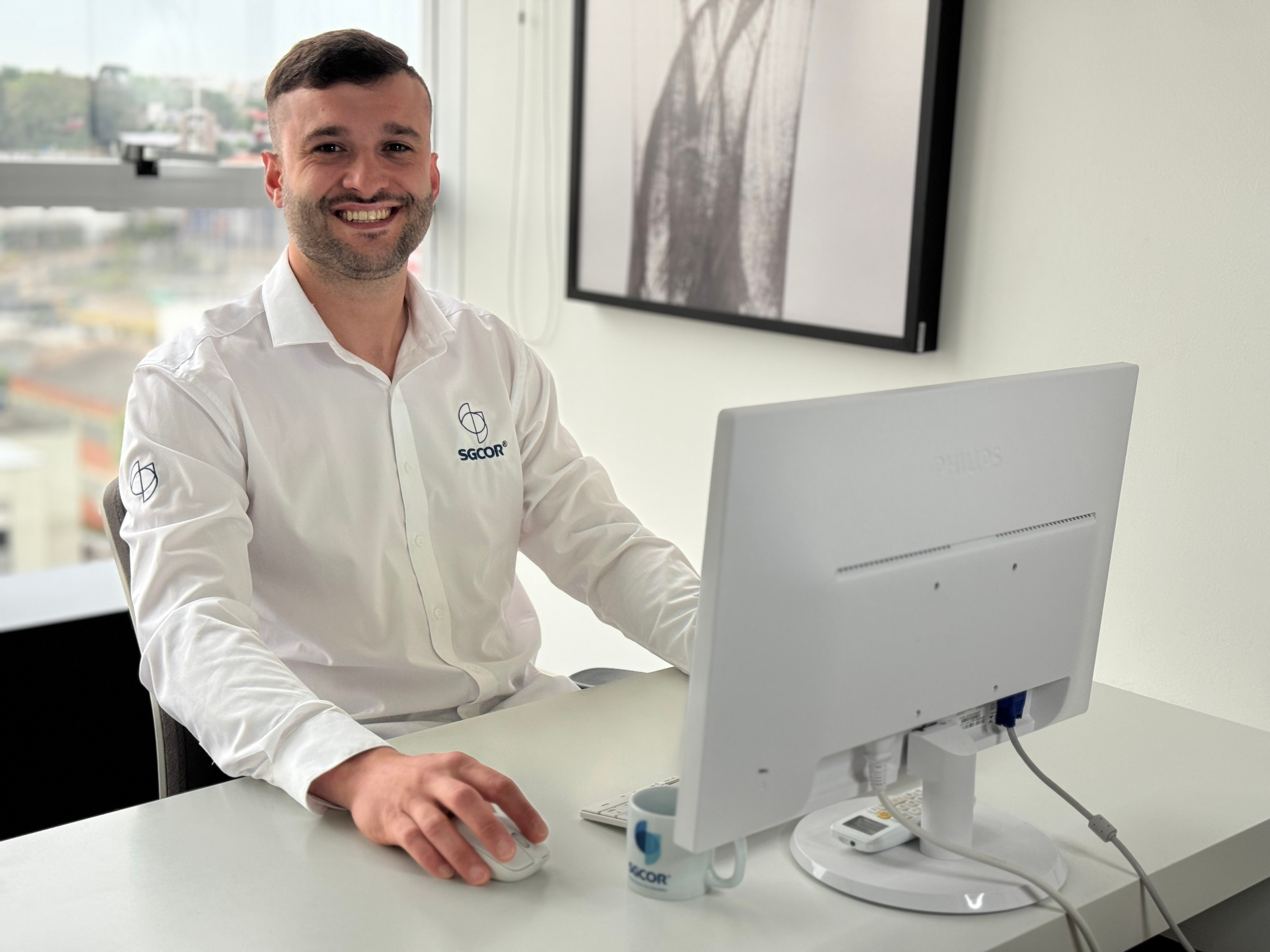 Foto de Maurício, nosso especialista